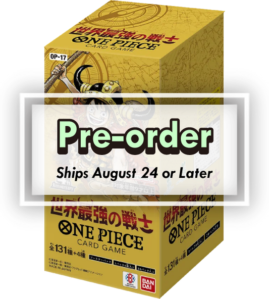 【ONE PIECE Card】The World's Strongest Warrior (OP-17) Japanese Booster Box