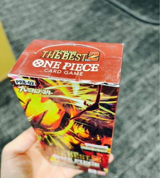 【ONE PIECE Card】ONE PIECE CARD THE BEST vol.2 (PRB-02) Japanese Booster Box - damaged