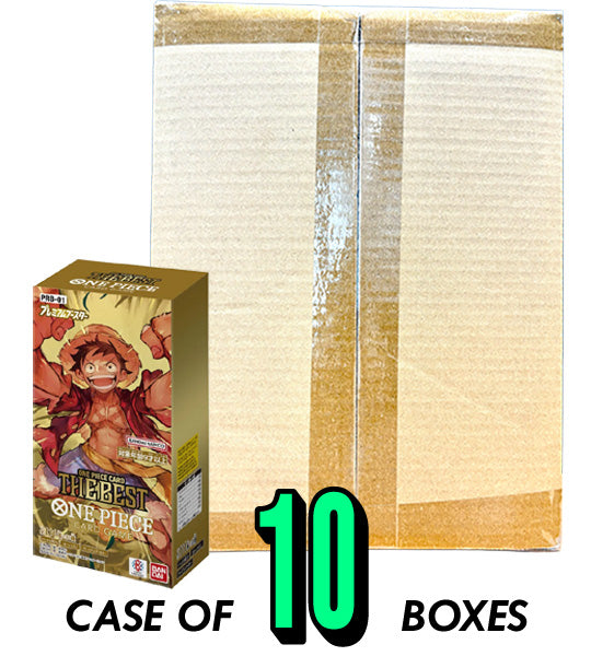 【ONE PIECE Card】ONE PIECE CARD THE BEST (PRB-01) Japanese Extra Booster Box - case