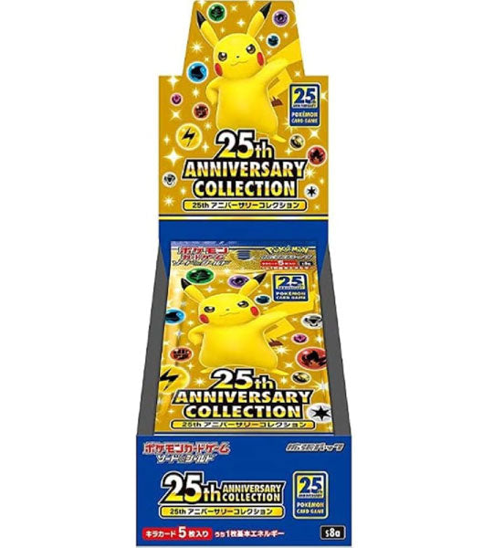 pokemon 25th anniversary cards japanese Card】25th Collection (S8a) Booster Box MTG Fat Pack Perfect for collection or A DECK BUILDING ADVENTURE style:Feline Ferocity