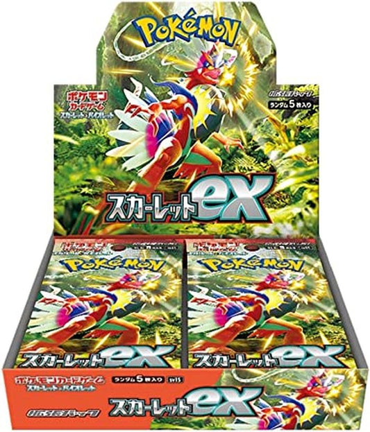 【Pokemon Card】Scarlet ex  (SV1S) Japanese Booster Pack