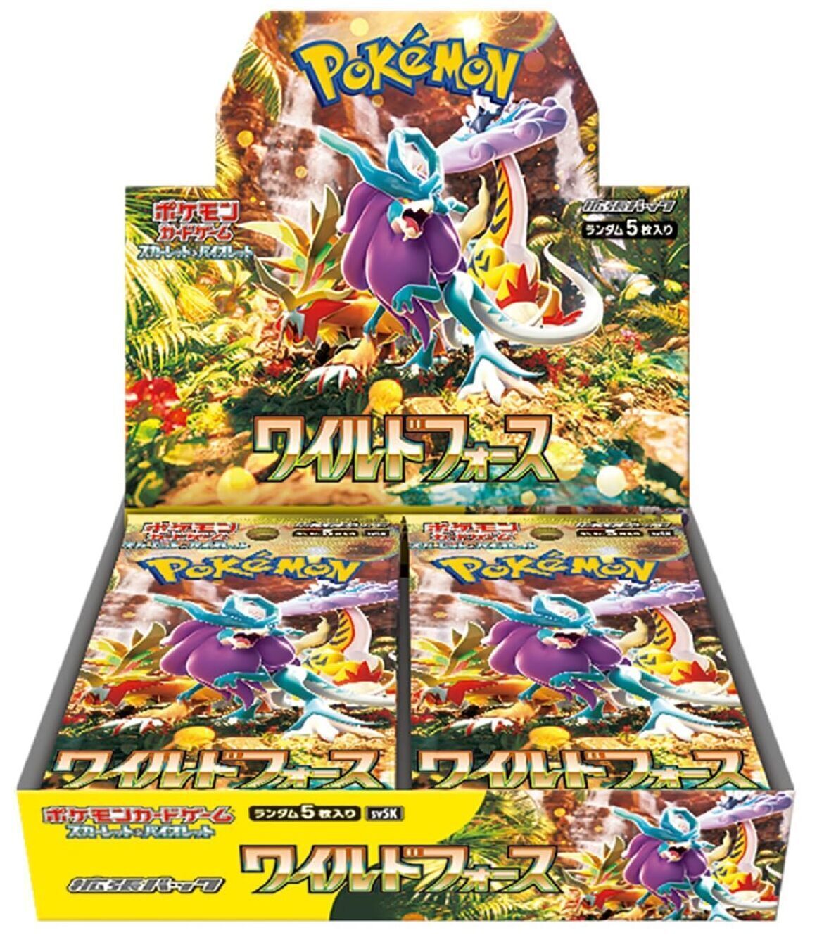 【Pokemon Card】Wild Force (SV5K) Japanese Booster Pack