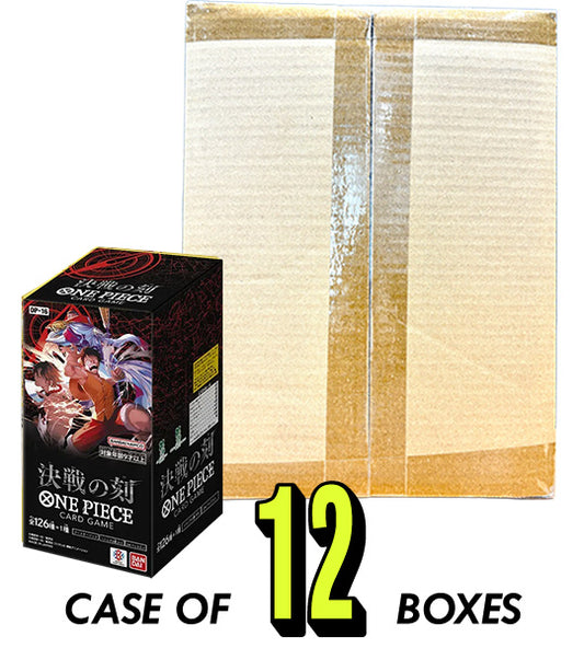 【ONE PIECE Card】Moment of the Decisive Battle (OP-16) Japanese Booster Box - case