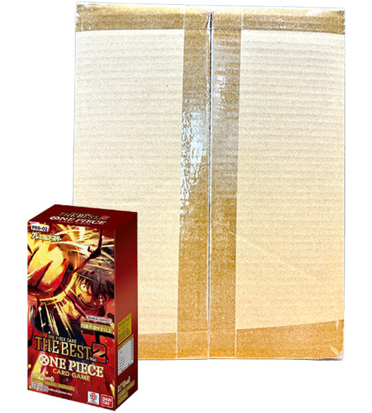 【ONE PIECE Card】ONE PIECE CARD THE BEST vol.2 (PRB-02) Japanese Booster Box - case