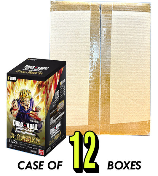 【Dragon Ball TCG Fusion World】SAIYAN’S PRIDE (FB08) Japanese Booster Box - case