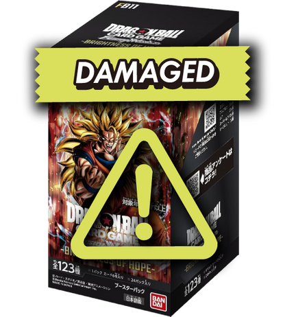 【Dragon Ball TCG Fusion World】BRIGHTNESS OF HOPE (FB-11) Japanese Booster Box - damaged