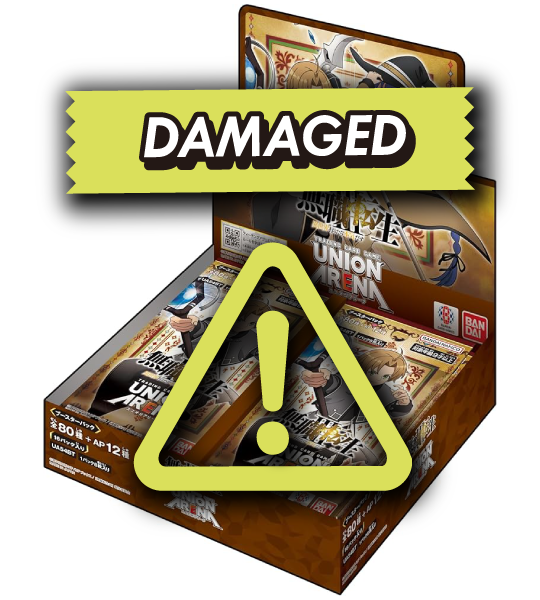 【UNION ARENA】Mushoku Tensei: Jobless Reincarnation (UA54BT) Japanese Booster Box - damaged