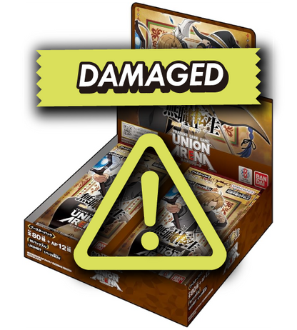 【UNION ARENA】Mushoku Tensei: Jobless Reincarnation (UA54BT) Japanese Booster Box - damaged