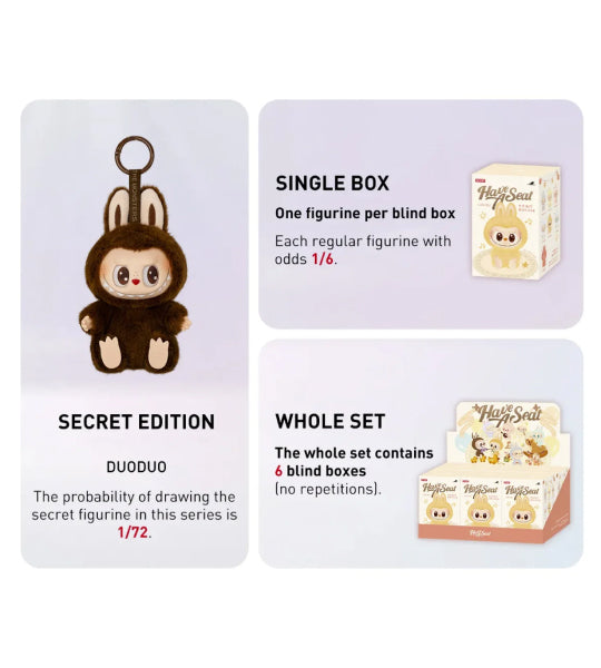 【POP MART】THE MONSTERS Have a Seat Plush Series_random piece