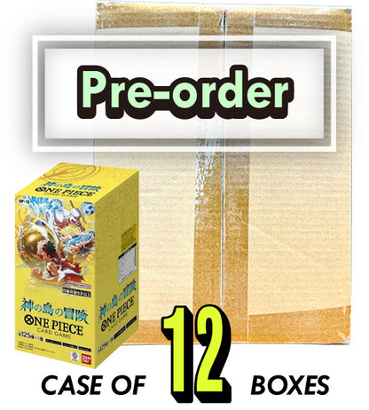 【ONE PIECE Card】ADVENTURE ON GOD’S ISLAND (OP-15) Japanese Booster Box - case